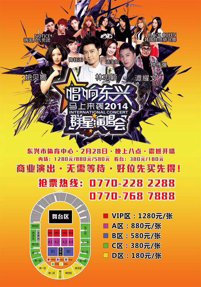 2014《唱响东兴》大型群星演唱会